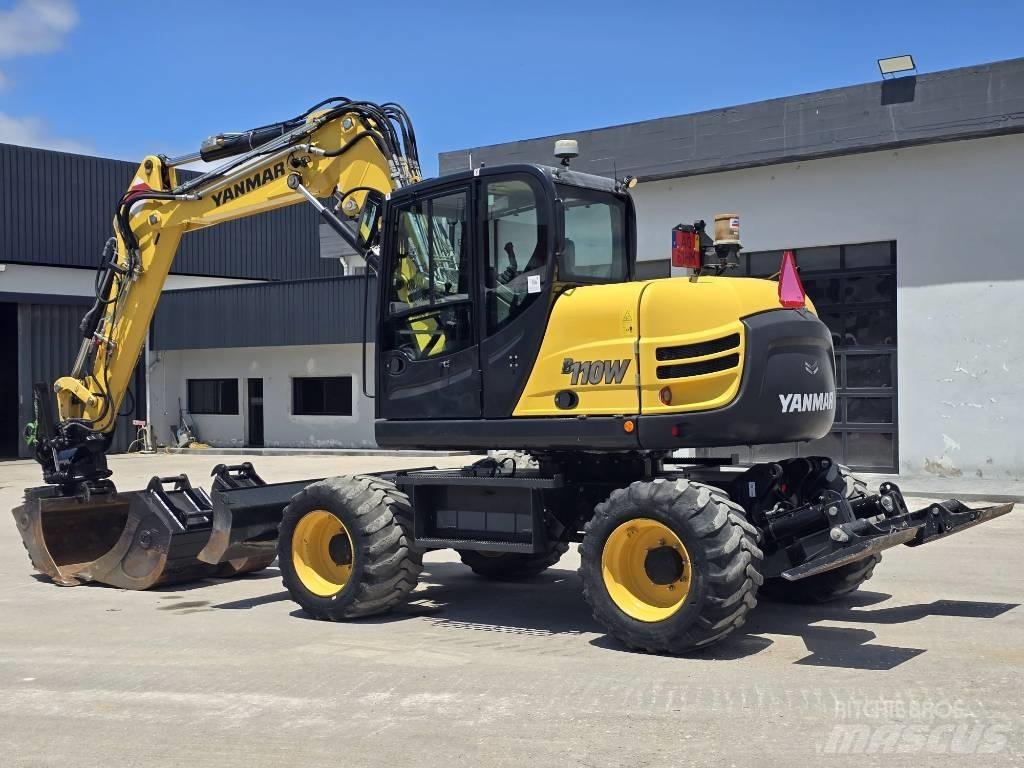 Yanmar B 110 W Wheeled excavators