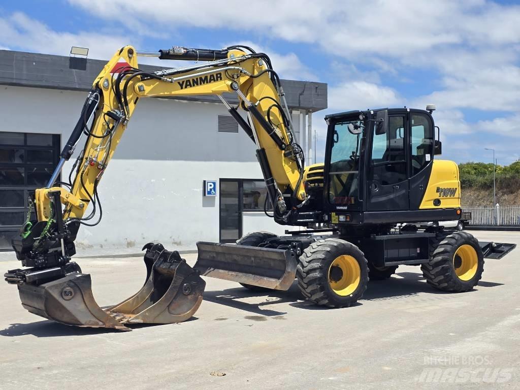 Yanmar B 110 W Wheeled excavators