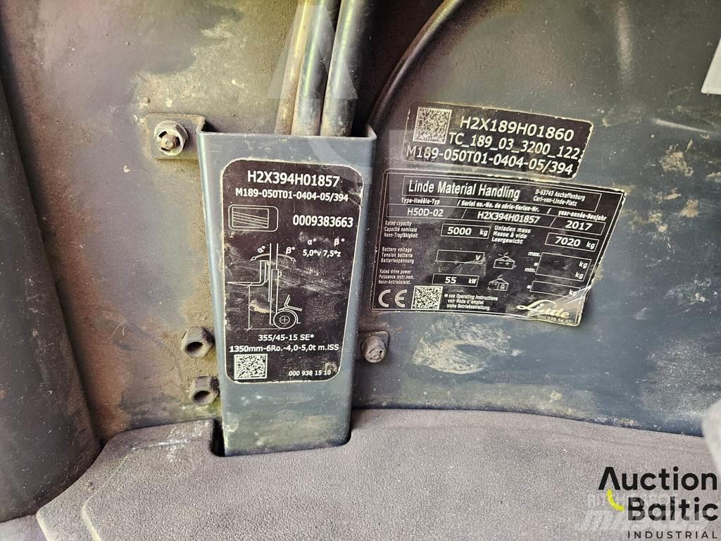 Linde H50D-02 Diesel trucks