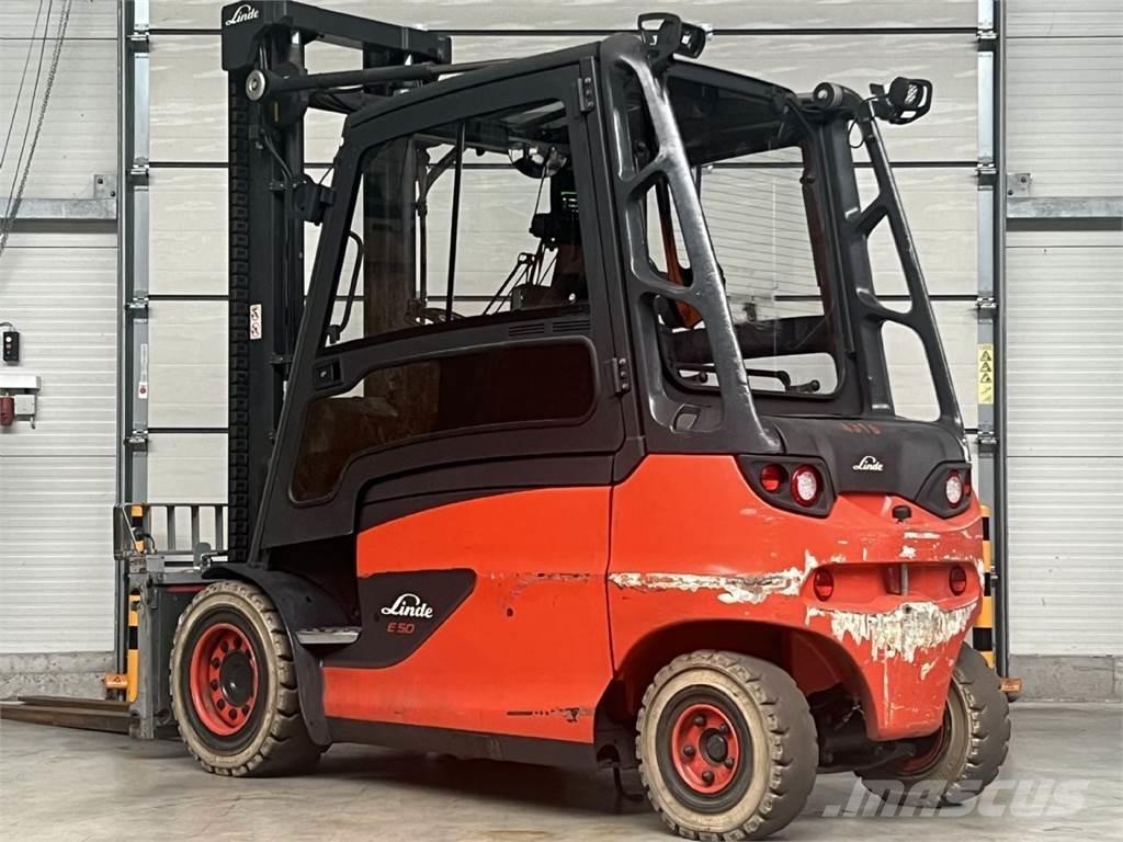 Linde E50HL-01 / 600 Electric forklift trucks