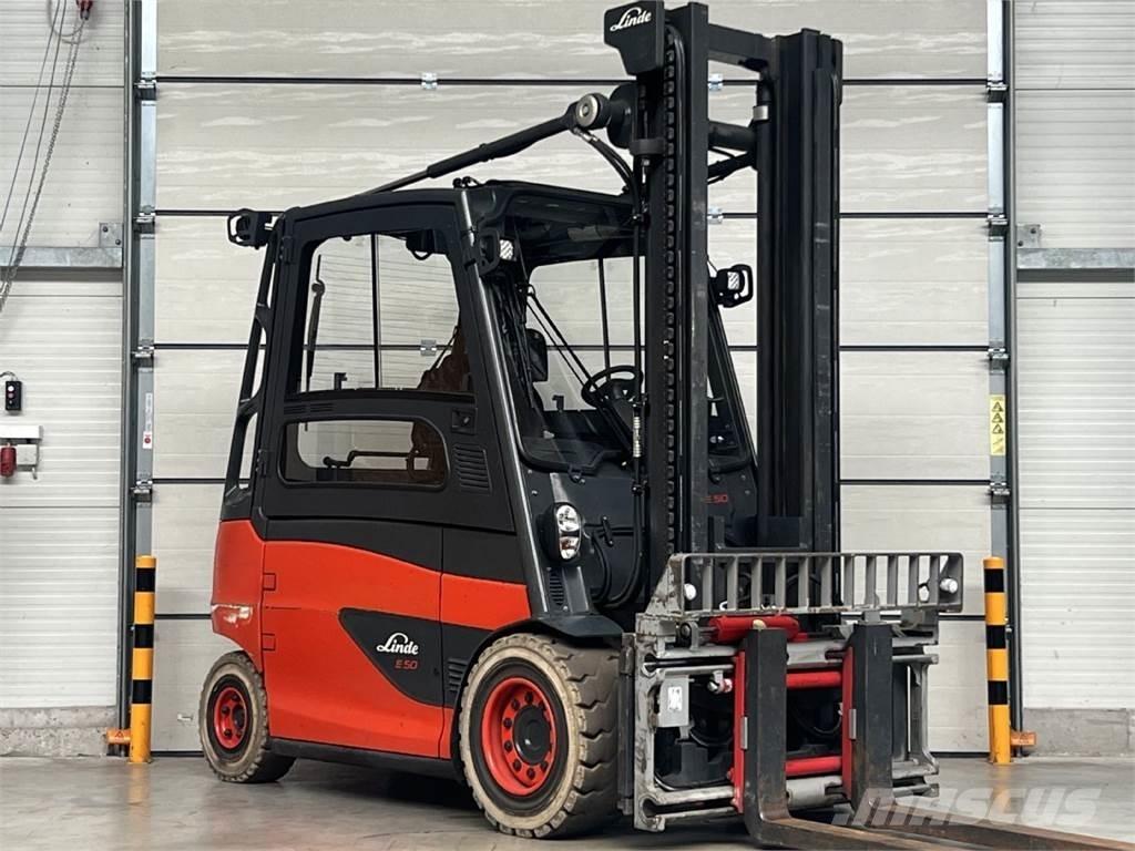 Linde E50HL-01 / 600 Electric forklift trucks