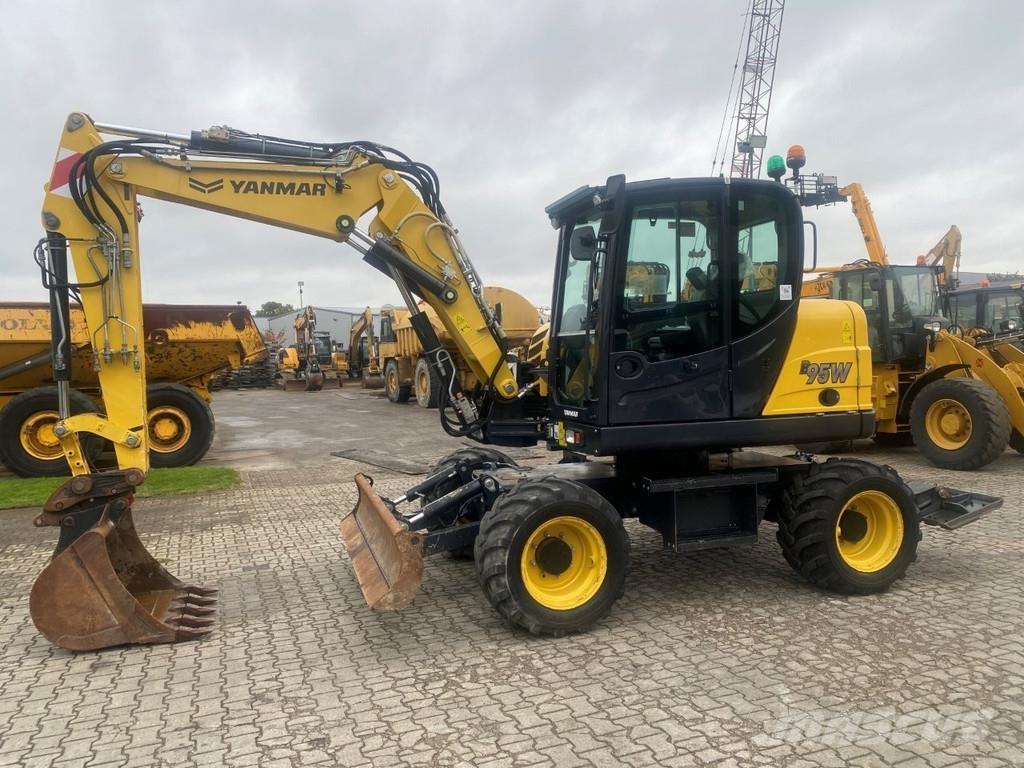 Yanmar B95w Wheeled excavators