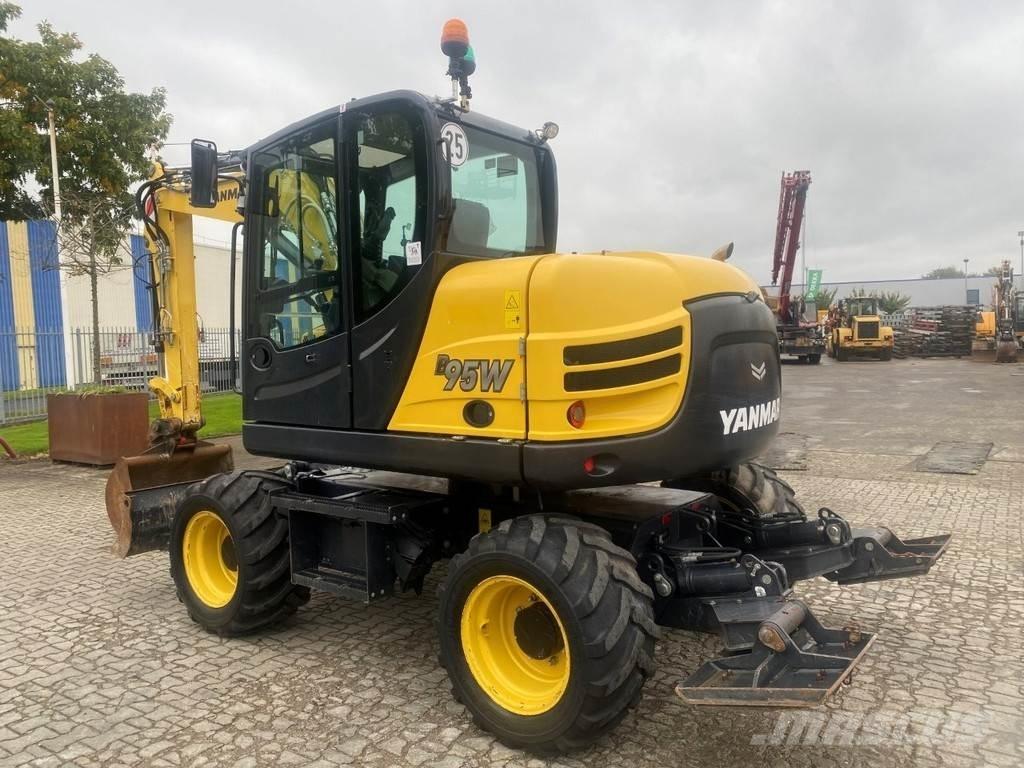Yanmar B95w NVT Wheeled excavators