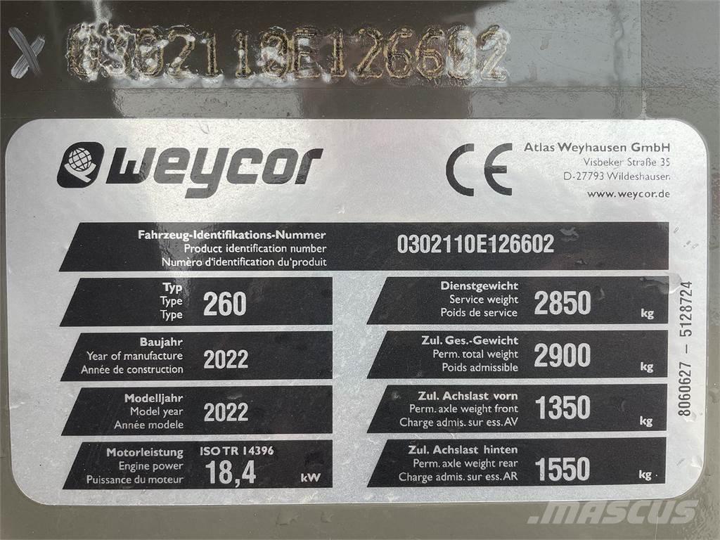 Weycor AW260 Road Rollers