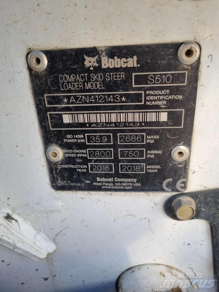 Bobcat S 510 Skid steer loaders