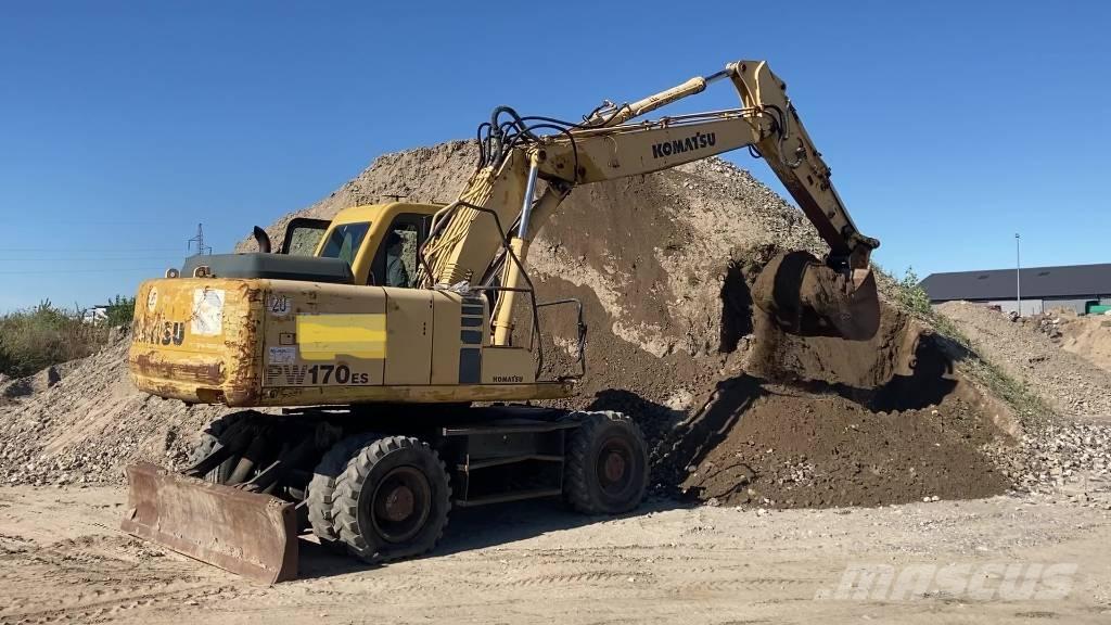 Komatsu PW 170-6 Wheeled excavators