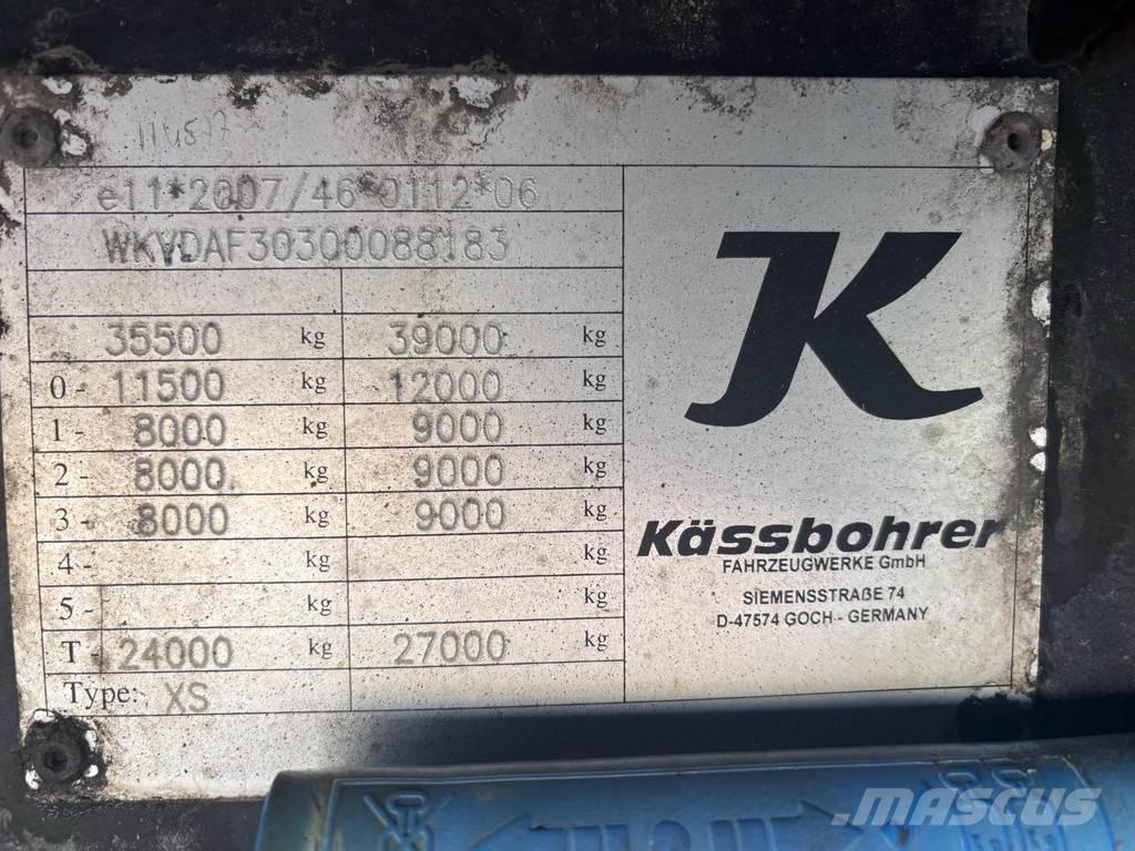Kässbohrer Maxima Curtainsider semi-trailers