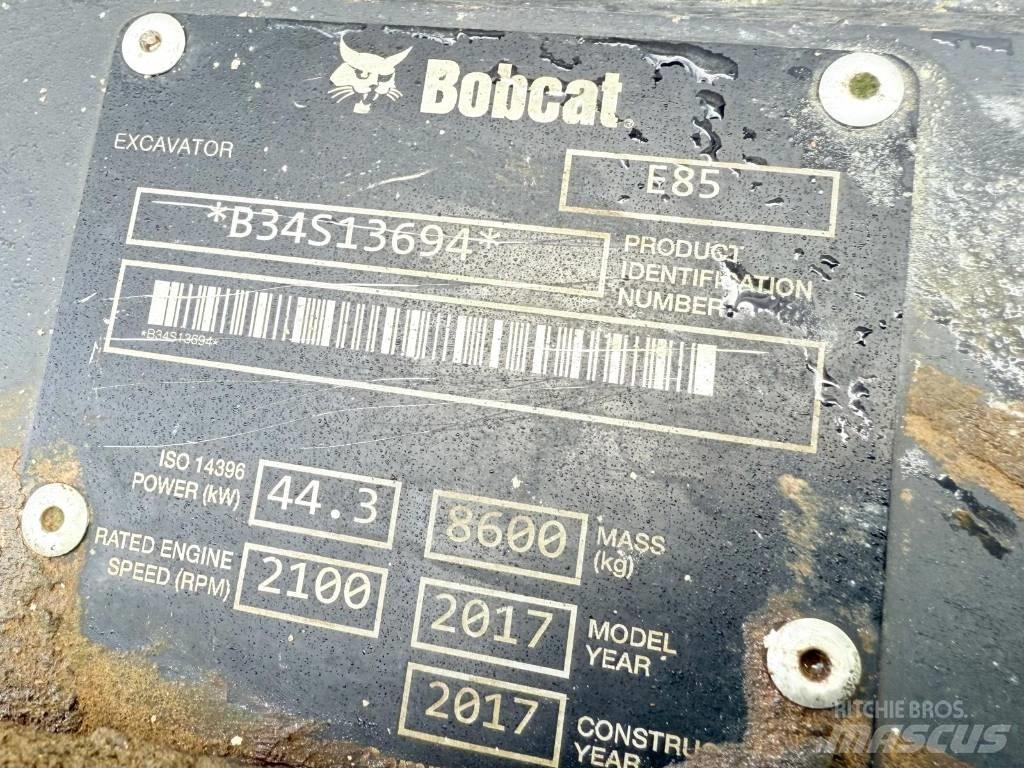 Bobcat E 85 Midi excavators  7t - 12t