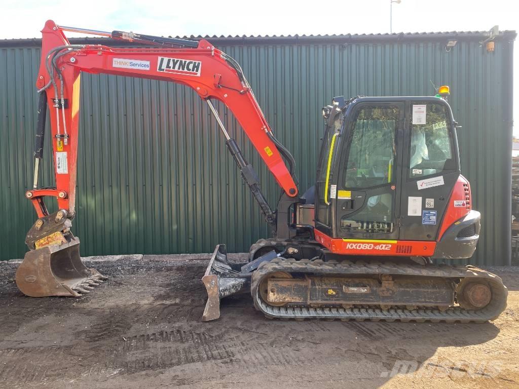 Kubota KX 080-4a2 Midi excavators  7t - 12t