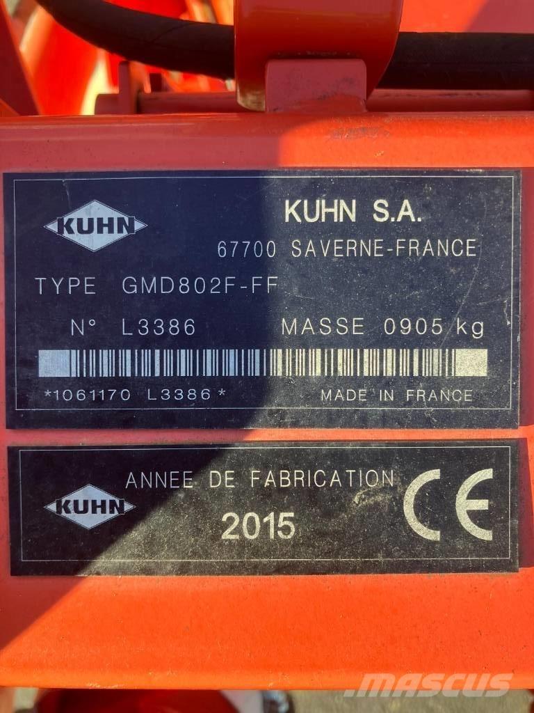 Kuhn GMD 802 F-FF Mowers