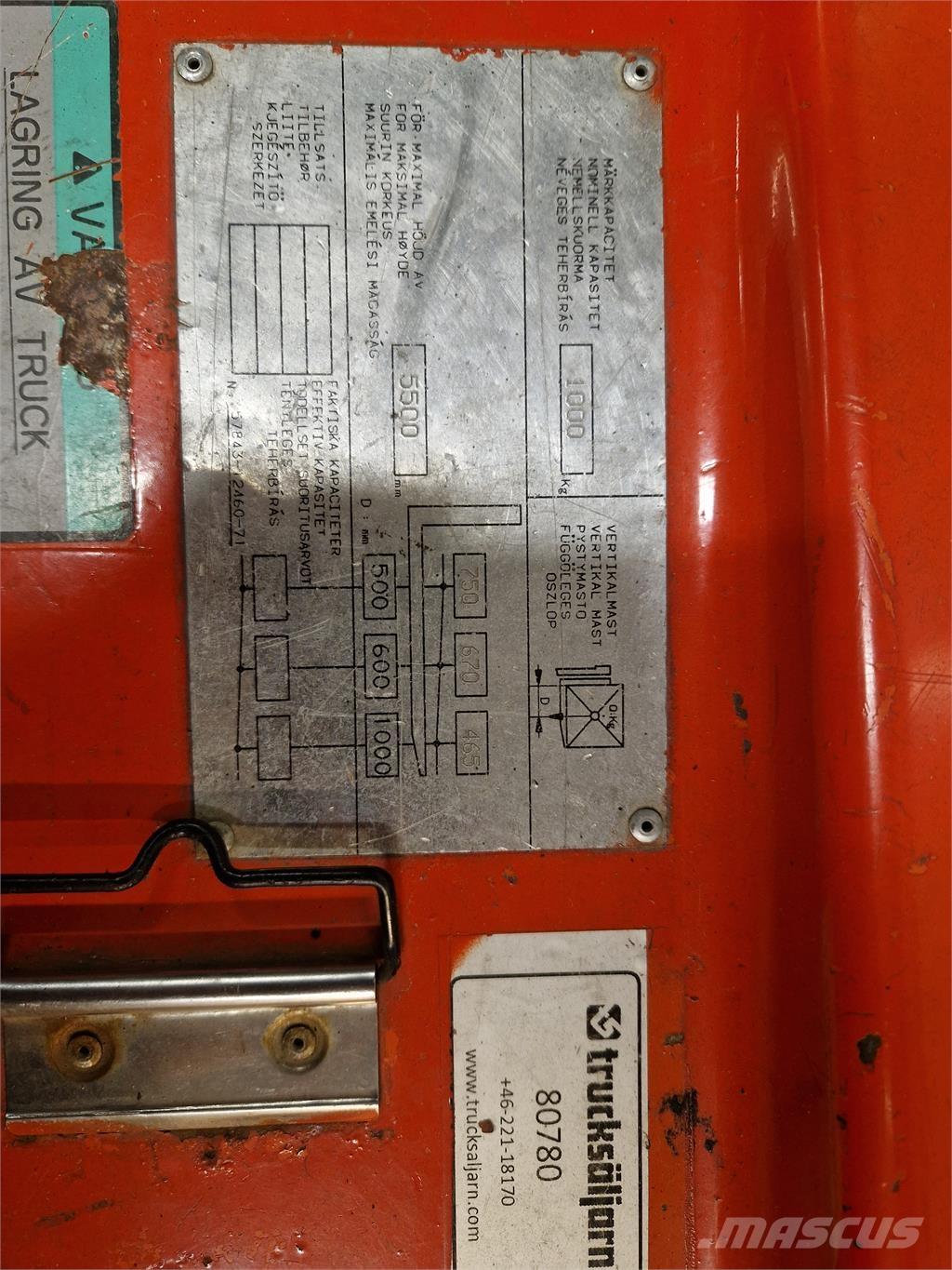 Toyota FBESF15 Electric forklift trucks