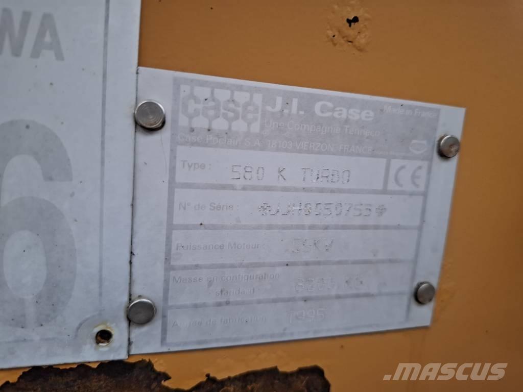 CASE 580 K Turbo Backhoe loaders