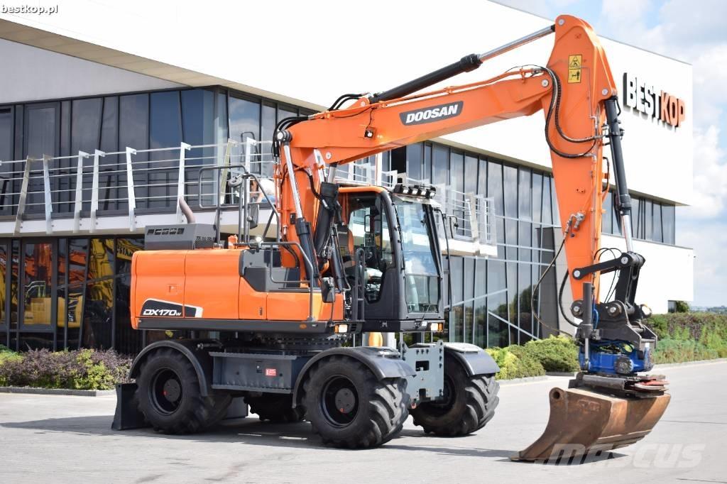 Doosan DX 170 W-5 Wheeled excavators