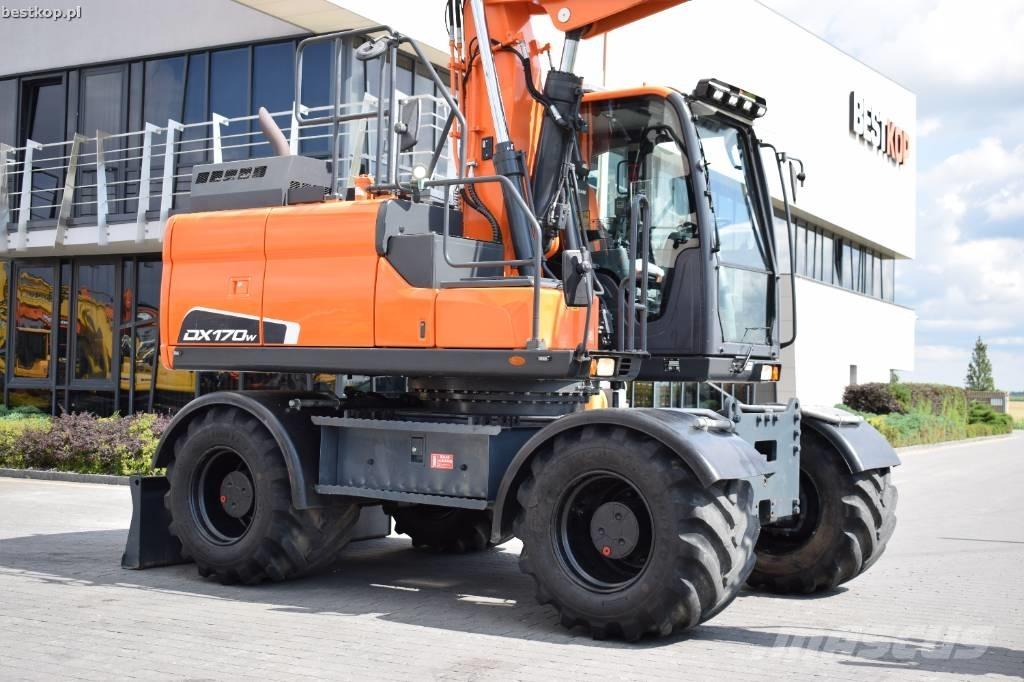 Doosan DX 170 W-5 Wheeled excavators