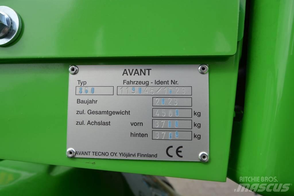Avant 860 i Mini loaders
