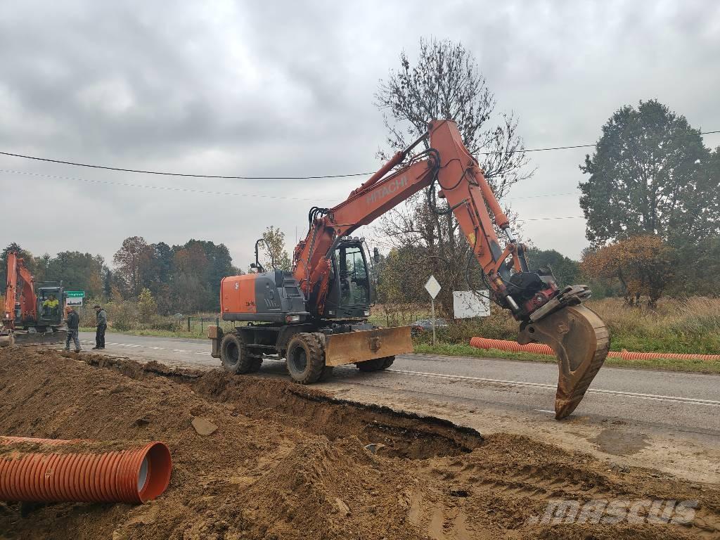 Hitachi ZX 140 W-5 Wheeled excavators