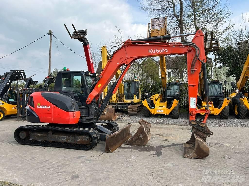Kubota KX 80-4 Midi excavators  7t - 12t