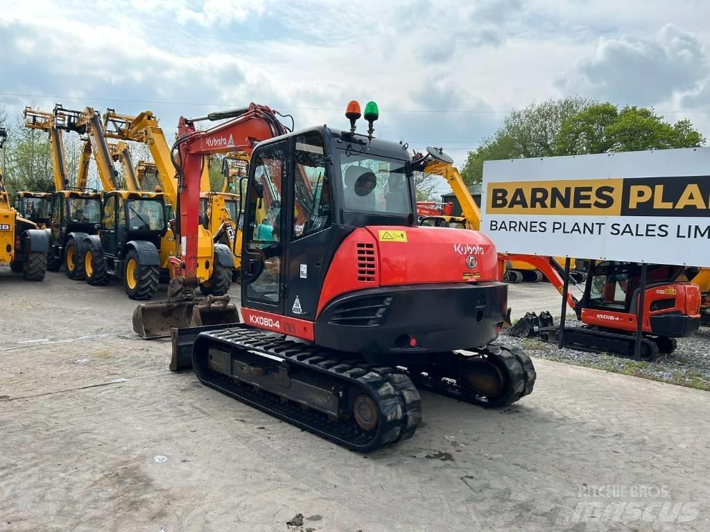 Kubota KX 80-4 Midi excavators  7t - 12t
