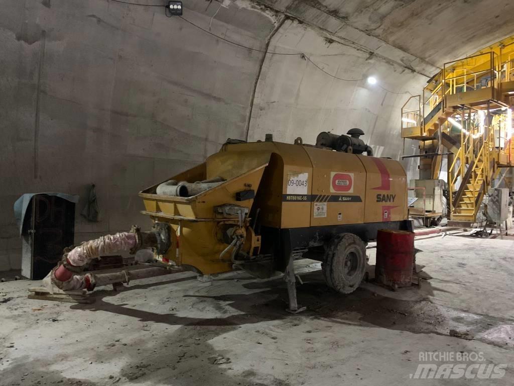 Sany HBT6016C-5S Concrete pump trucks