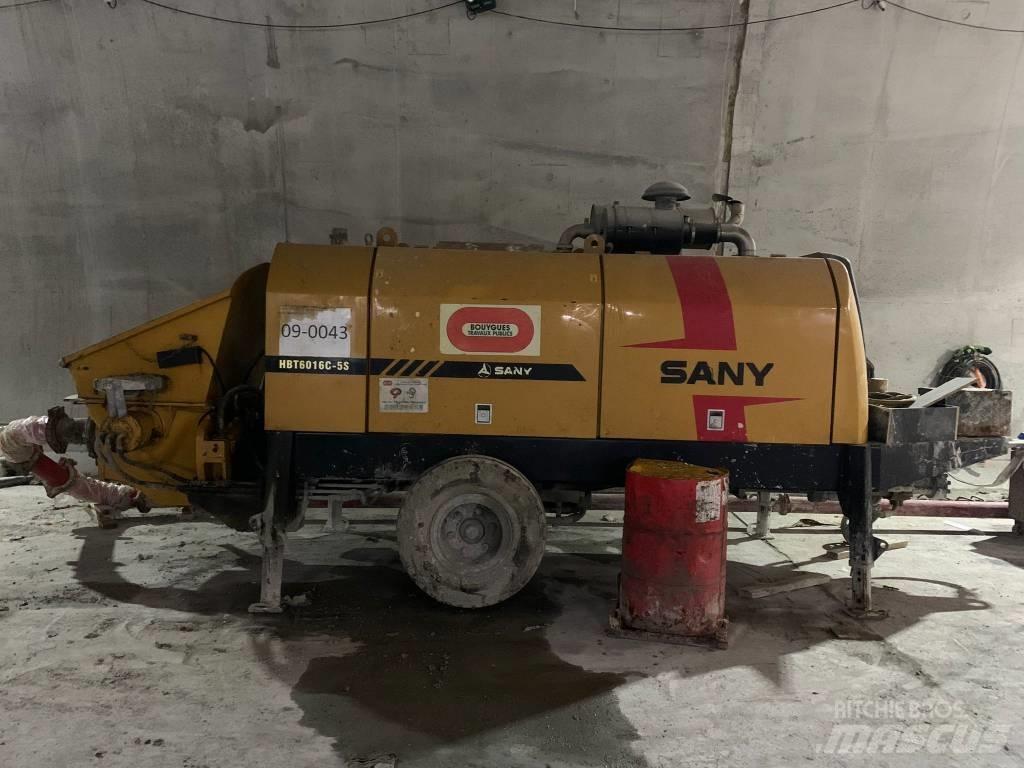 Sany HBT6016C-5S Concrete pump trucks