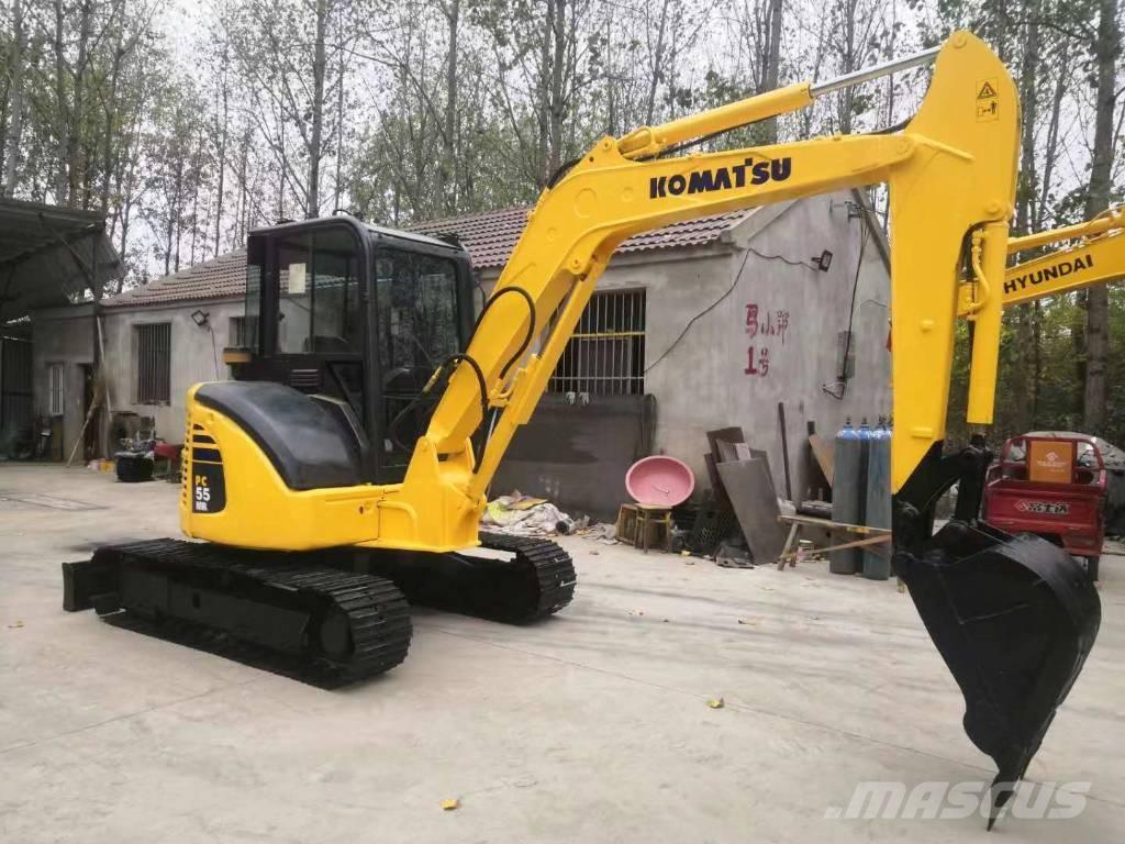 Komatsu PC 55 Crawler excavators