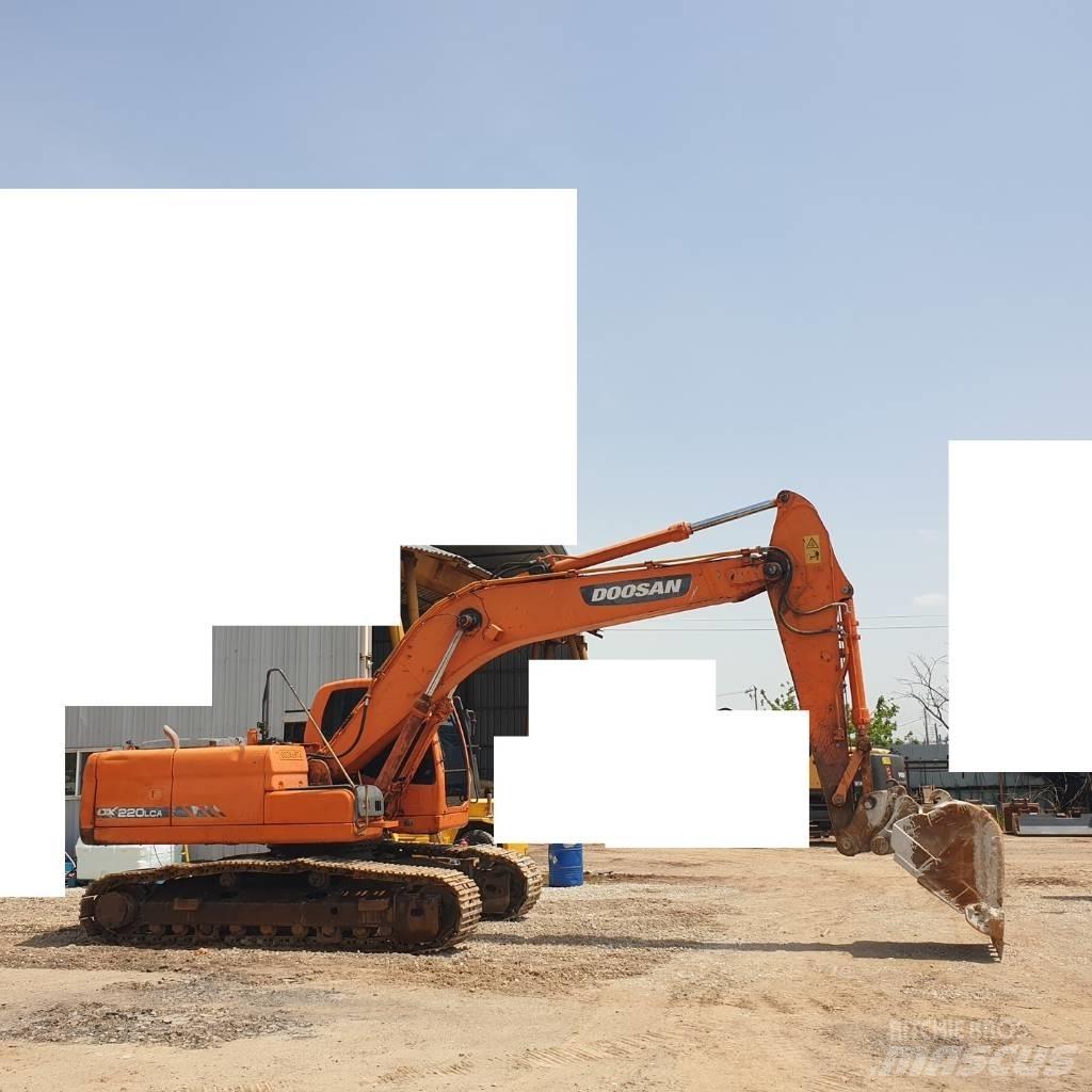 Doosan DX 220 LCA Crawler excavators