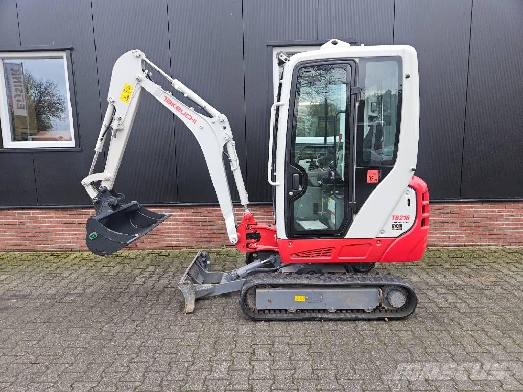 Takeuchi TB216 Mini excavators < 7t (Mini diggers)