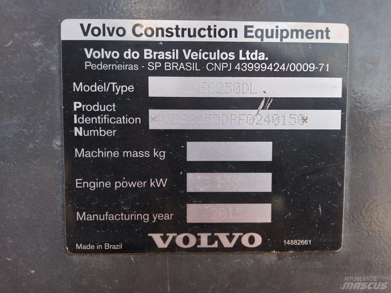 Volvo EC 250 D L Crawler excavators