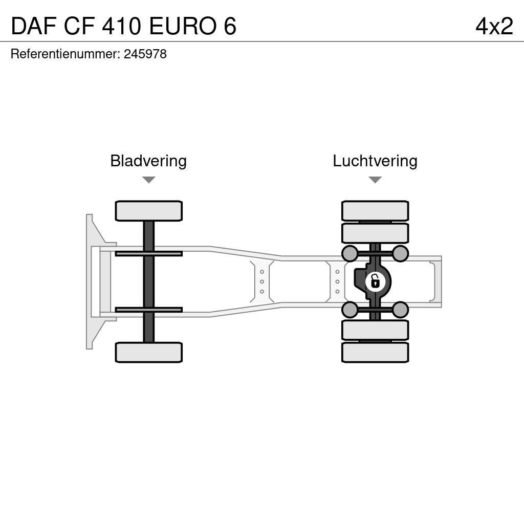 DAF CF 410 EURO 6 Tractor Units