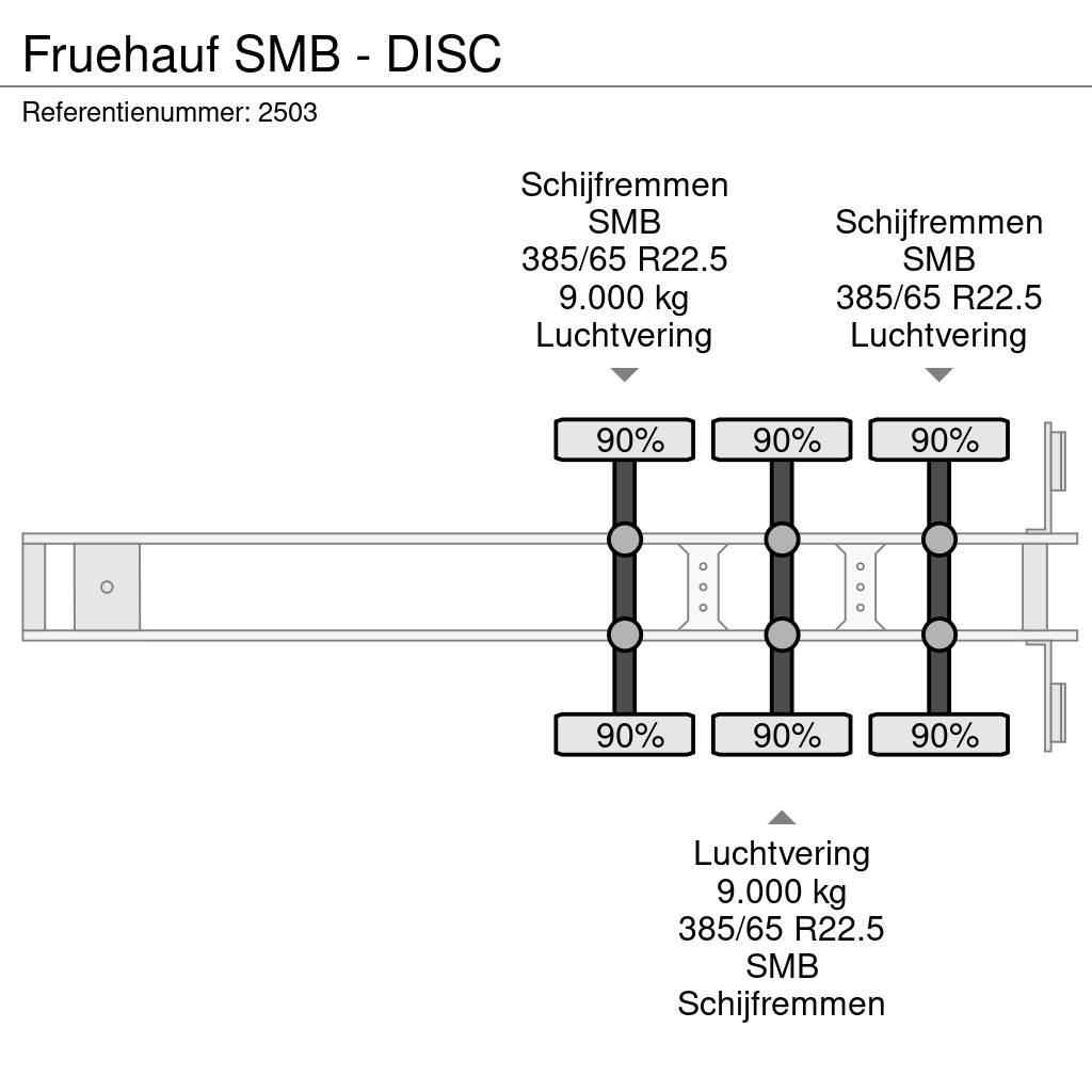 Fruehauf SMB - DISC Curtainsider semi-trailers