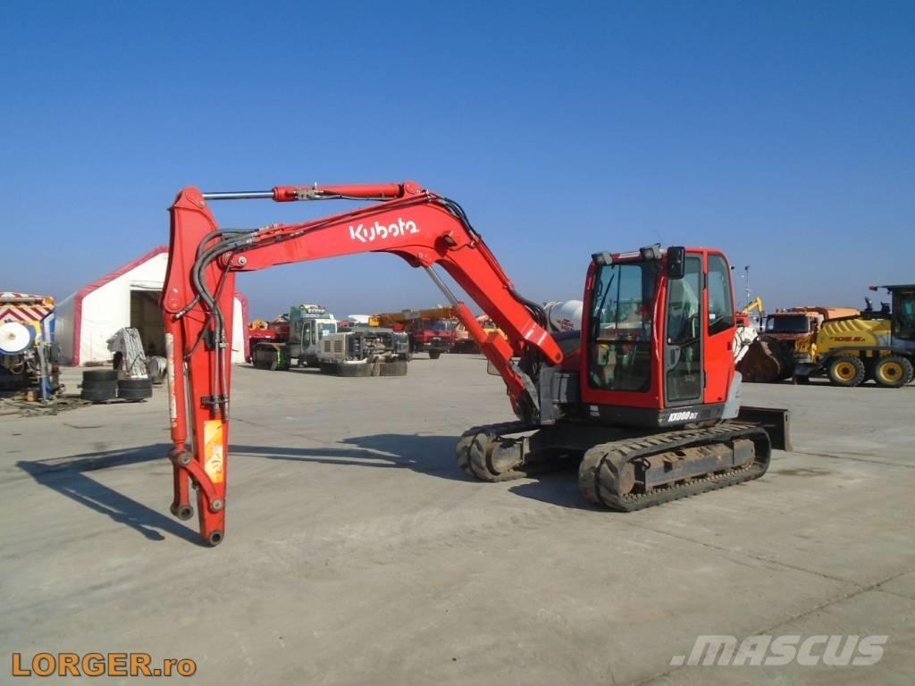 Kubota KX 080-3 Crawler excavators