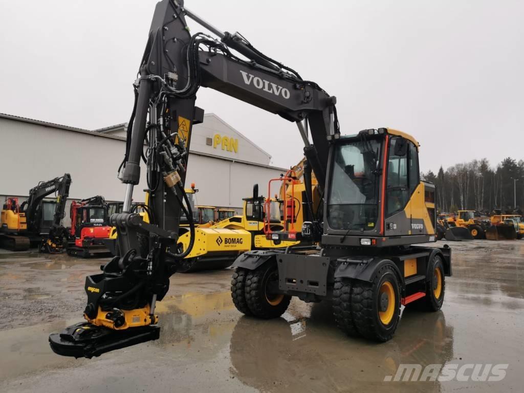 Volvo EWR 150 E Wheeled excavators