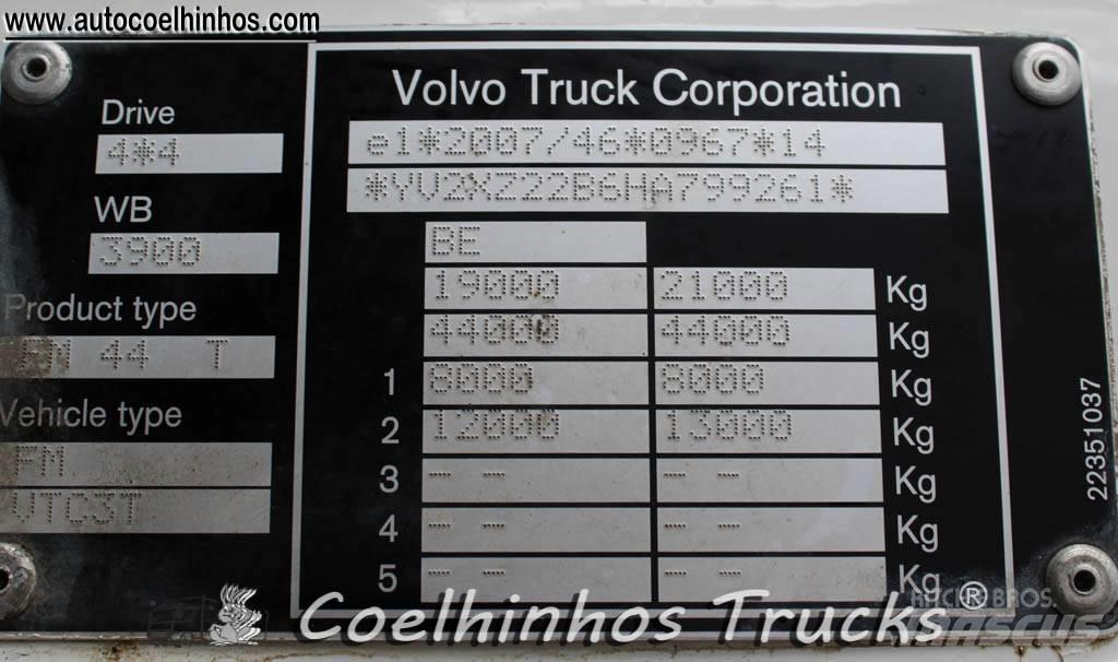 Volvo FMX 410  4x4 Tractor Units