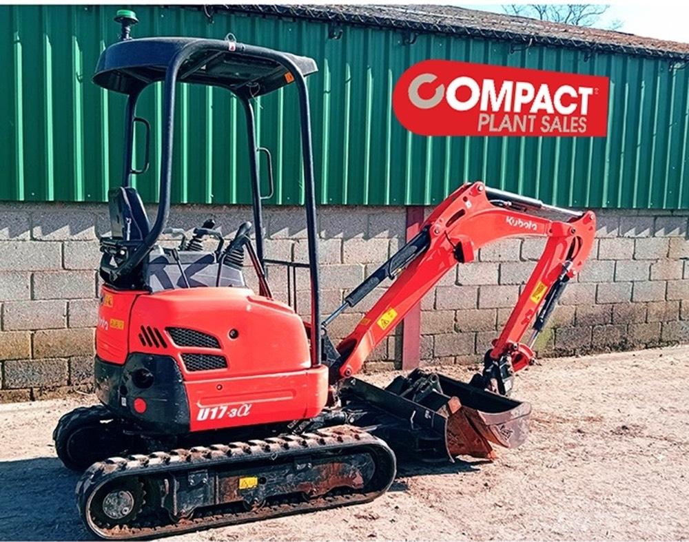 Kubota U17-3a Mini excavators < 7t (Mini diggers)