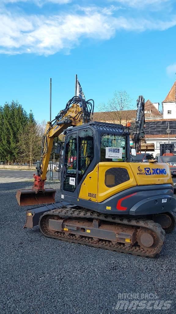XCMG XE 80 E Midi excavators  7t - 12t
