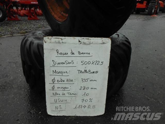 Trelleborg 500/22.5 Tyres, wheels and rims
