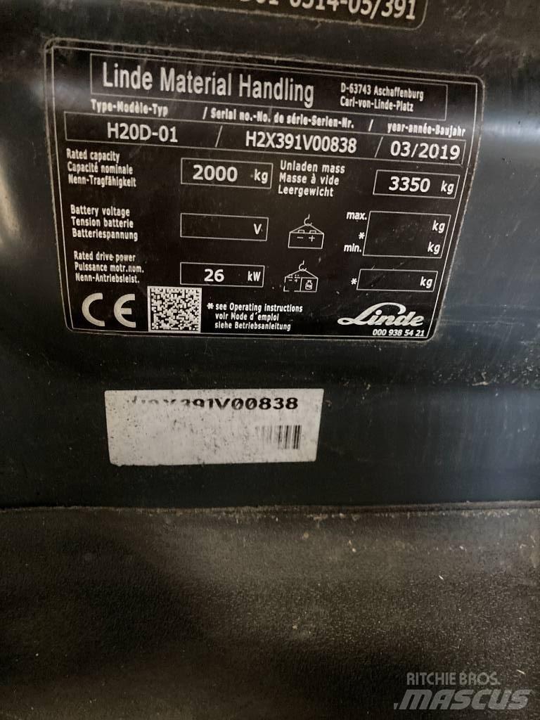 Linde H20D/391 Diesel trucks