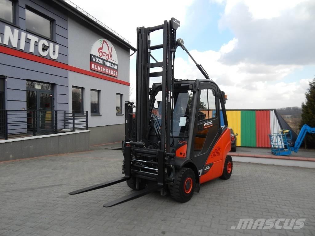 Linde H25D-02 Diesel trucks