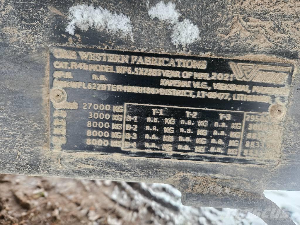 Western WF6,5x22BT Low loaders