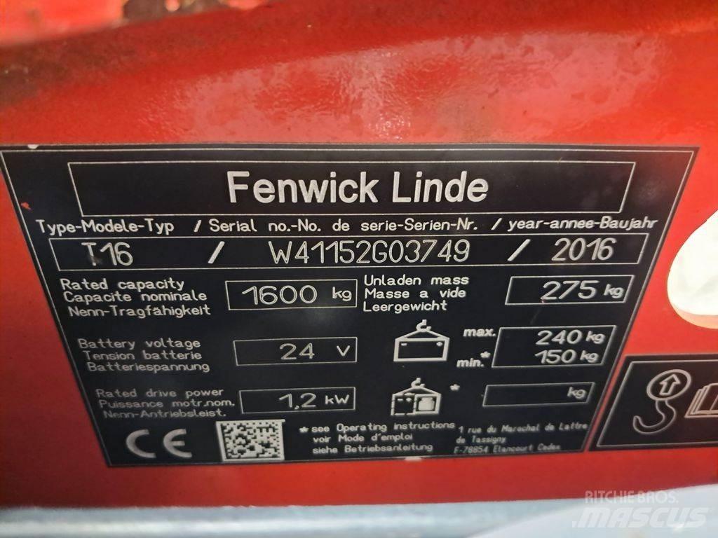 Linde T16 Hand pallet truck