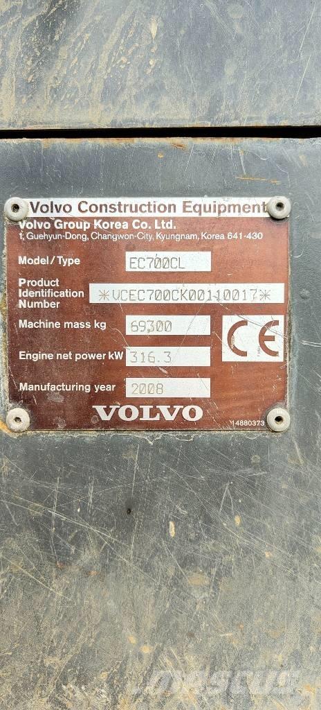 Volvo EC 700 C L Crawler excavators