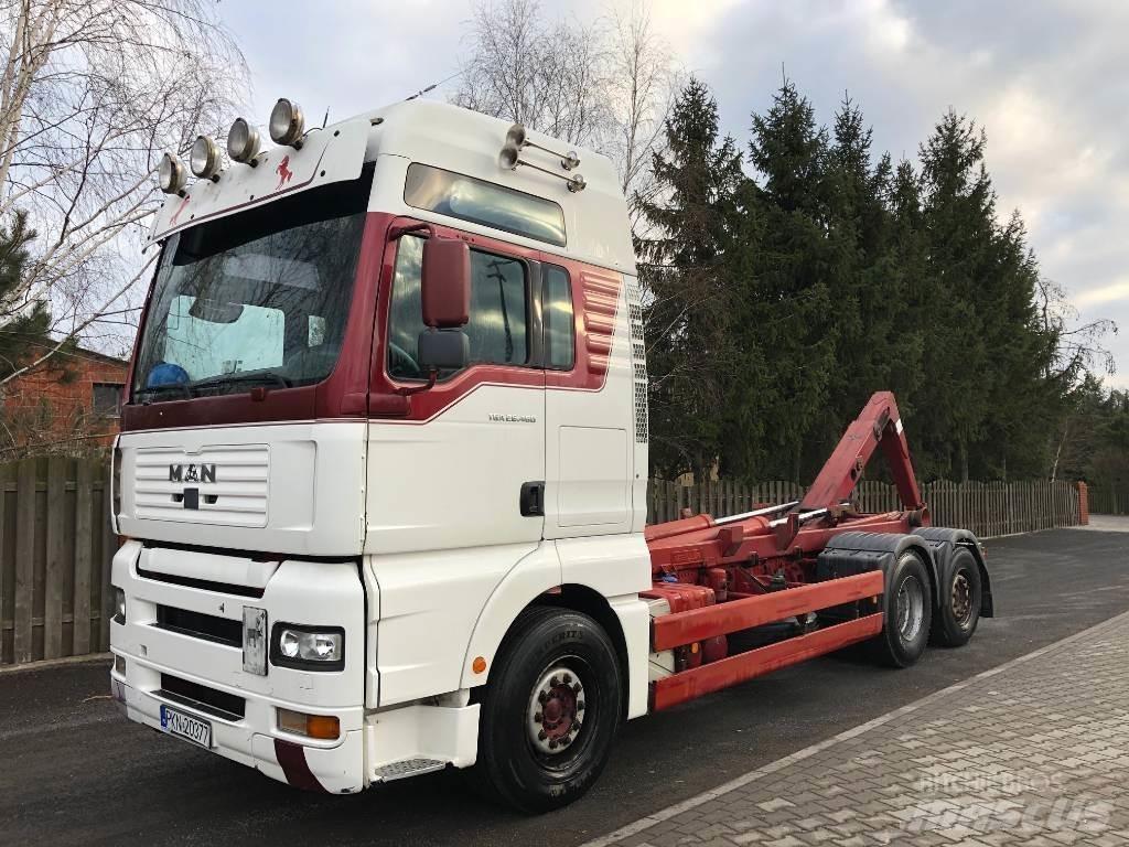 MAN TGA26.460 Cable lift demountable trucks