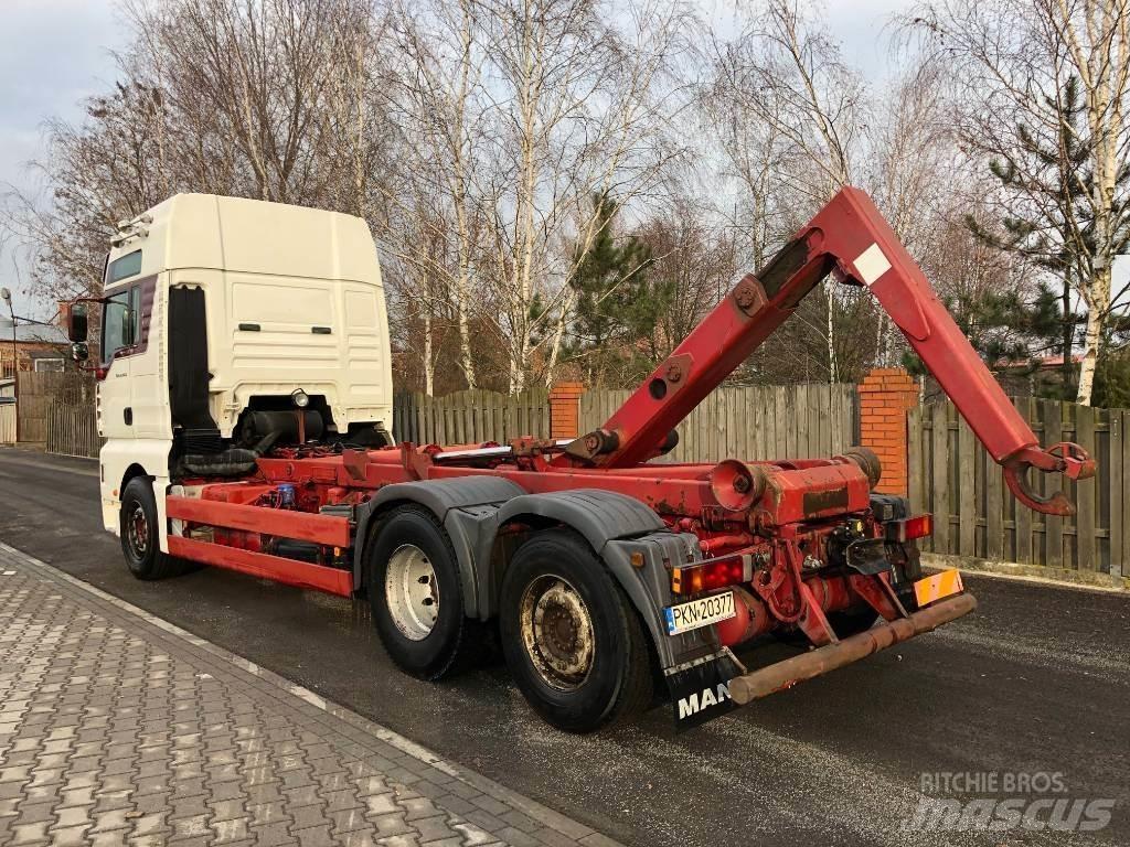 MAN TGA26.460 Cable lift demountable trucks