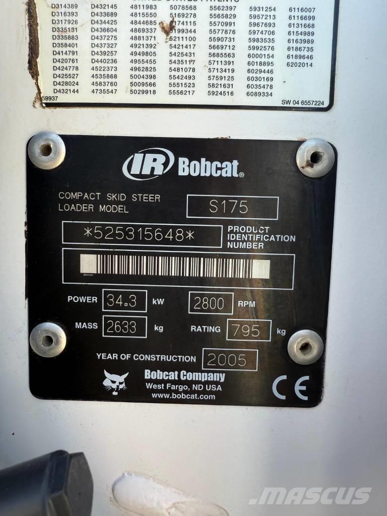 Bobcat S 175 Skid steer loaders