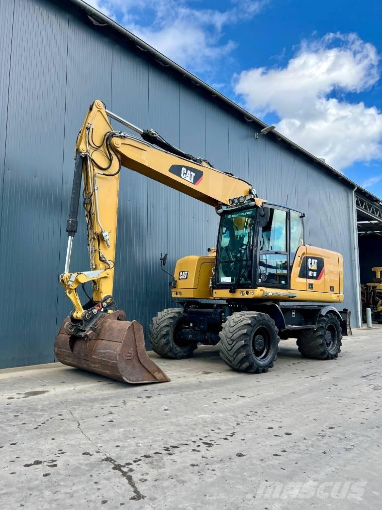 CAT M318F Wheeled excavators