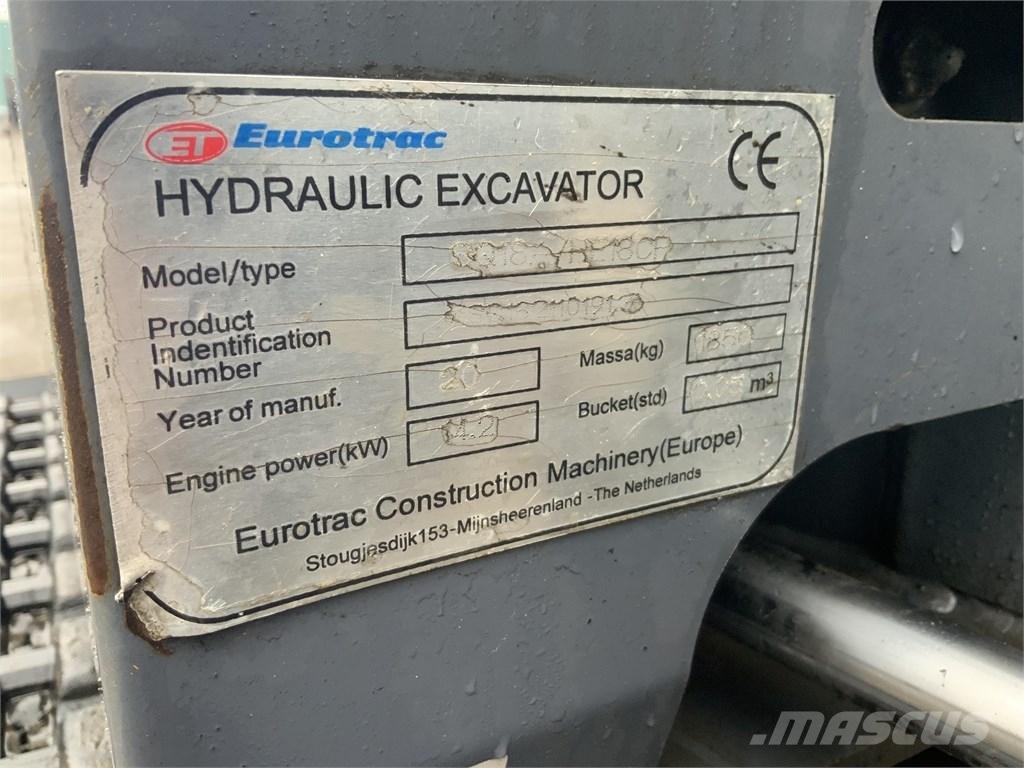 Eurotrac HE 18 Mini excavators < 7t (Mini diggers)