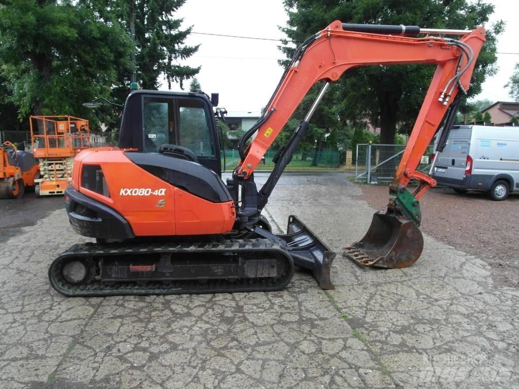 Kubota KX 080-4 Midi excavators  7t - 12t
