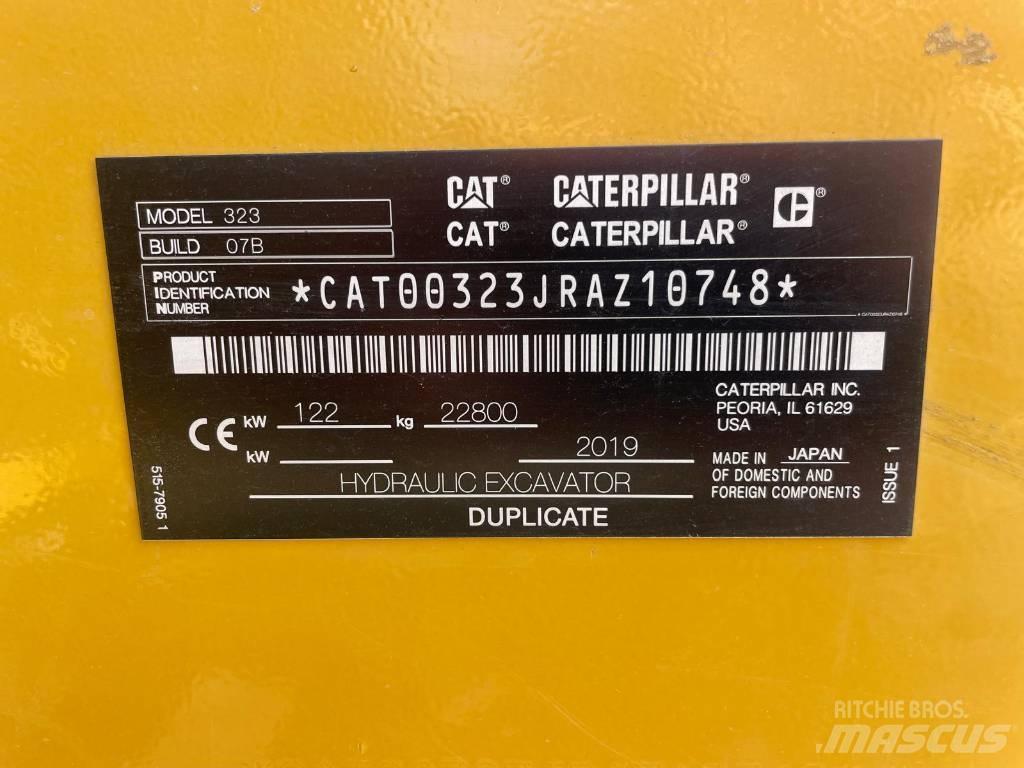 CAT 323NG Crawler excavators