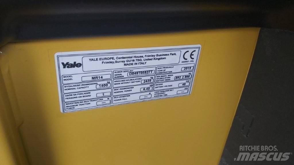 Yale MR14 Reach trucks