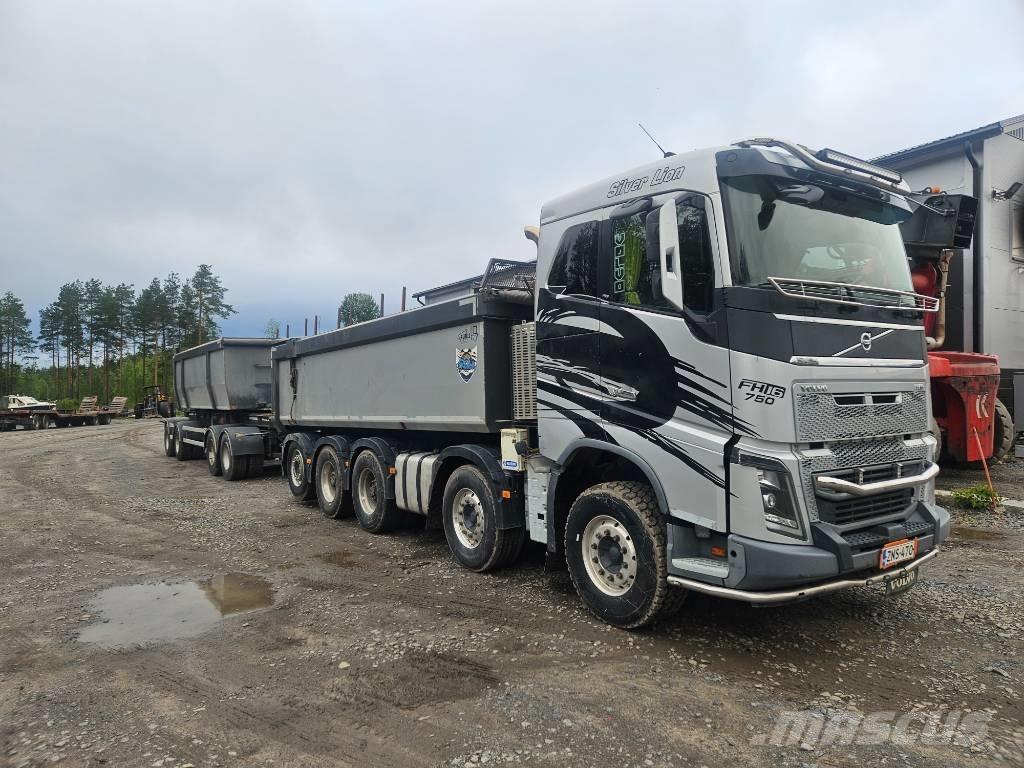Volvo FH 16 750 Tipper trucks